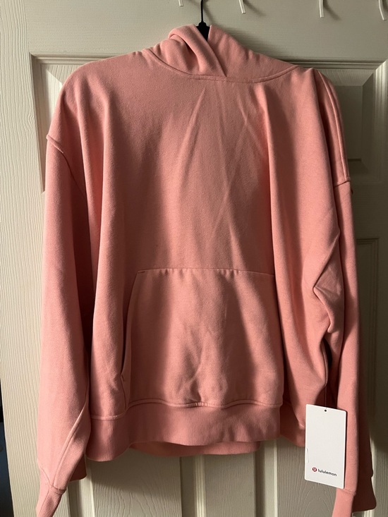 lululemon athletica Tops - #331 Lululemon Steady State Oversized Hoodie XL Tea Rose NWT